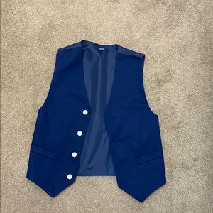Blue Dress Vest IZOD